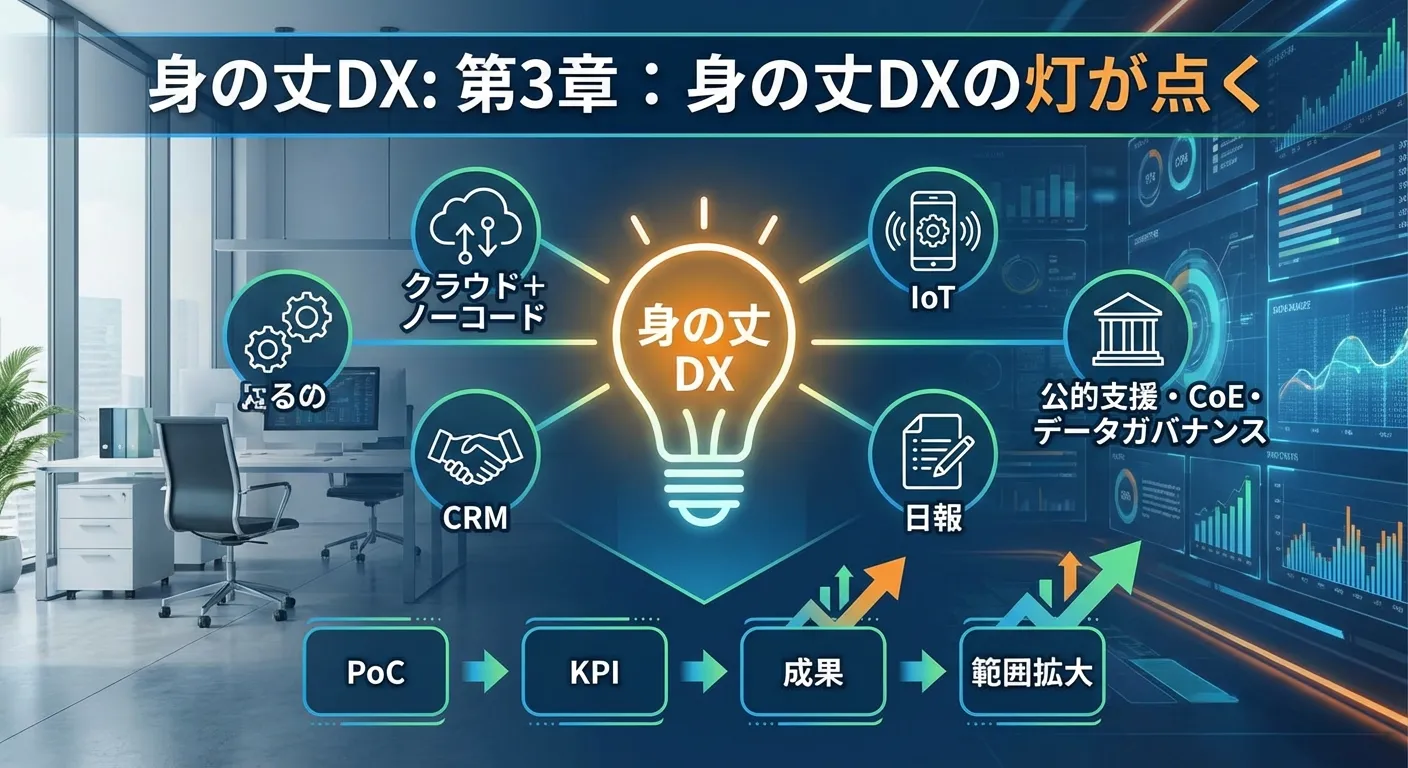 第3章:身の丈DXの灯が点く