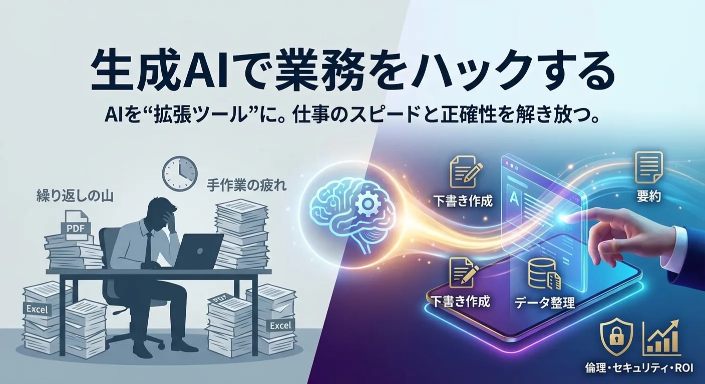 生成AIで業務をハックする
