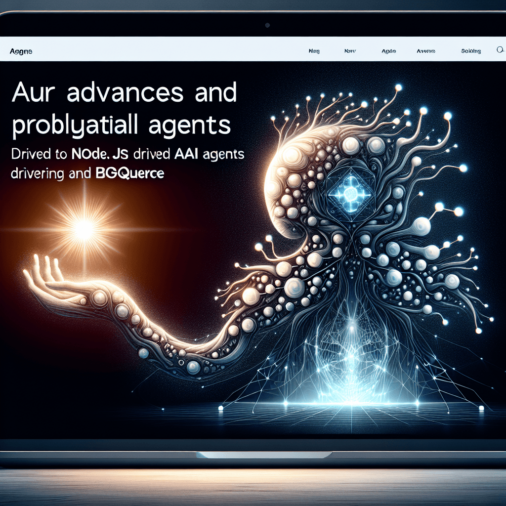 Node.jsとBigQueryが推進するAIエージェントの進化と普及