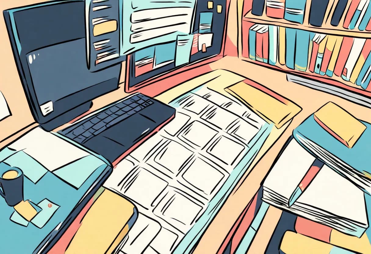 AIの提案を使って会議改善を始めるデスク