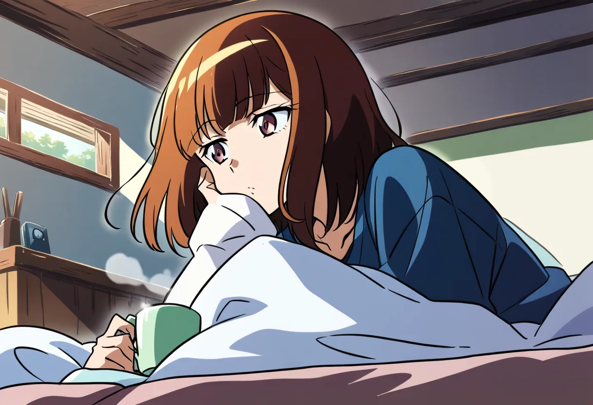 生活リズムと睡眠環境を見直すイラスト